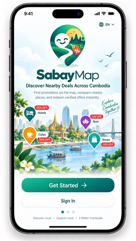 Sabay Map app preview